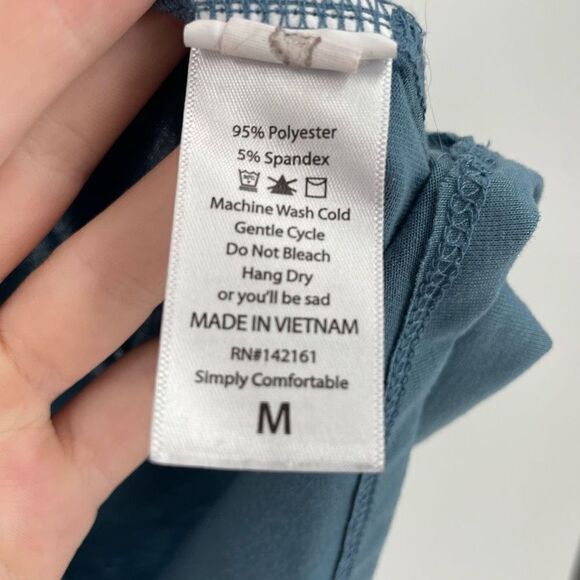 LuLaRoe Womens Disney Minnie Mouse 3/4 Sleeve Randy Top Blue Peach Size Small - Picture 5 of 7